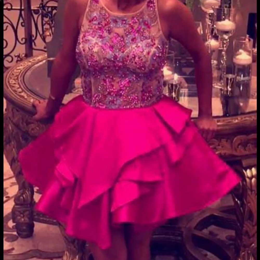 Jovani pink dress